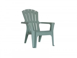 Fauteuil Adirondack Résine Injectée Vert Laguna, 1 Personnes