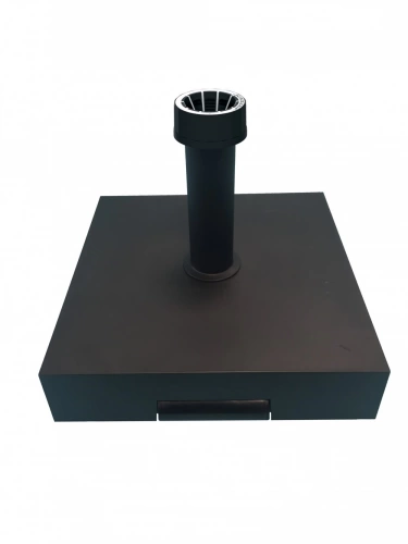 Pied de parasol lesté noir, 40 kg