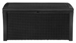 Coffre de jardin RIO en résine - 416L - 130 x 70 x 63 cm - Beige