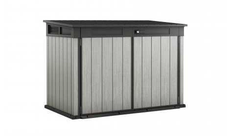 Coffre de jardin Grand store gris foncé / clair - 2100 L