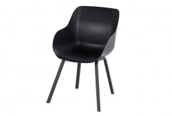 Lot de 2 - Chaises SOPHIE Element Organic - Noir