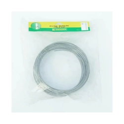 Fil à linge lisse en inox gris L.20 m