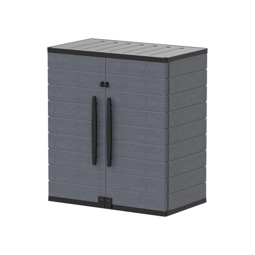 Armoire de rangement version basse - Gris