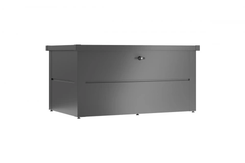 Coffre de jardin - taille S - Anthracite - 135x65x69 - acier
