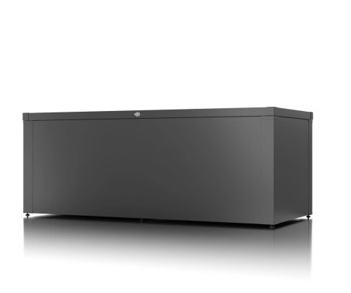 Coffre de rangement polyvalent - taille L - Anthracite - 179x76,5x68,2 - acier