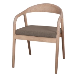 Chaise en bois avec un style nordique - modèle 014 - marron