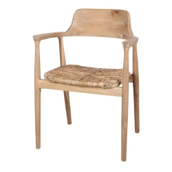 Chaise en bois avec un style nordique - modèle 016 - naturel