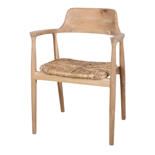 Chaise en bois avec un style nordique - modèle 016 - naturel