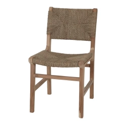 Chaise en bois avec un style méditerranéen - modèle 016 - naturel
