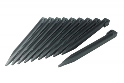 Lot de 10 piquets d'ancrage Etik Fix vert - PP pour bordure ETIK BORDURA