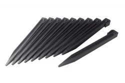 Lot de 10 piquets d'ancrage Etik Fix vert clair - PP pour bordure ETIK BORDURA
