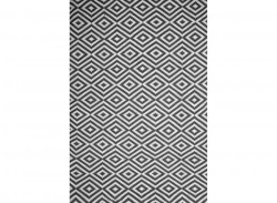 Tapis d'extérieur polyethylene 120x170 - elvig gris
