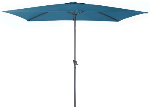 Parasol 3X2 Manivelle Tilt- Grey/Bleu