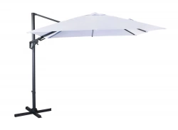 Parasol Deporte Orientable 3X3/8 Nh20 Inclinable Manivelle - Ecru