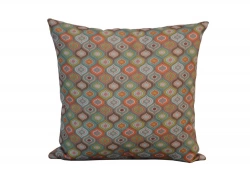 Coussin déhoussable exterieur décor Motif Graphique vintage 45 x 45 cm