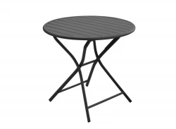 Guéridon Globe graphite Ø 80 x 74 cm