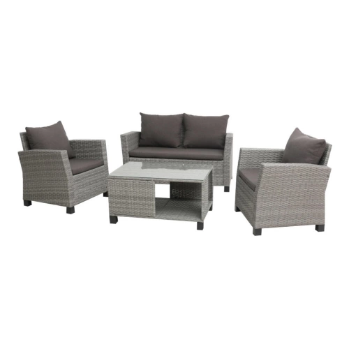 Salon de détente Anémone epoxy resine - grey/gris (set complet)