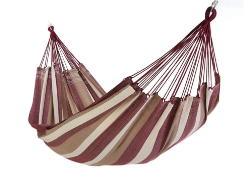 Toile hamac simple 100% coton - grape 200x140 cm