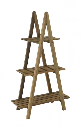 Étagère fixe - 2 niveaux - Acacia FSC 100%