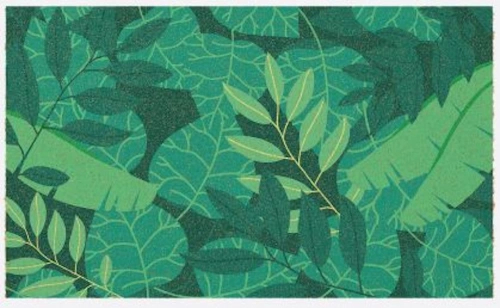 Paillasson 75x45 Fibre Naturelle - Jungle