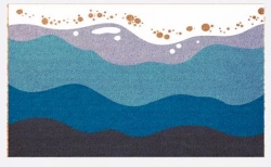 Paillasson 75x45 Fibre Naturelle - Plage