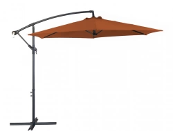 Parasol déporté - ECO - Acier - Ø300 - Sienne