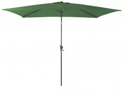 Parasol droit - TILT - Aluminium époxy - Acier - 3x2m - Amande