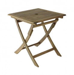 Table pliante - SOPHIE - Acacia FSC 100% - 70 x 70 cm