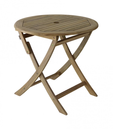 Table pliante - SOPHIE - Acacia FSC 100% - Ø80 cm
