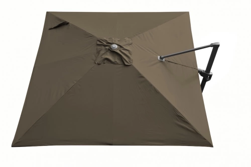 Toile Parasol Mat Déporté NH 3x3/8 Polyester 210gr SD - Taupe