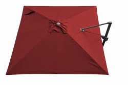Toile Parasol Mat Déporté NH Tilt 3x3/8 Polyester 210gr SD - Rouge