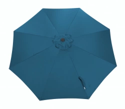 Toile Parasol Mat Droit 300 par 8 Polyester 200gr SD - Bleu