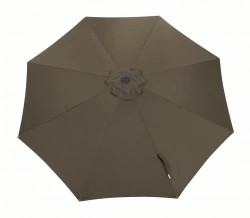 Toile Parasol Mat Droit 300 par 8 Polyester 200gr SD - Taupe
