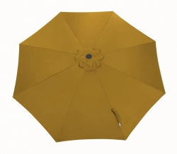 Toile Parasol Mat Droit 350/8 Polyester 200gr SD - Curry