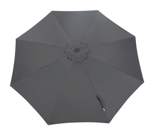 Toile Parasol Mat Droit 350/8 Polyester 200gr SD - Gris