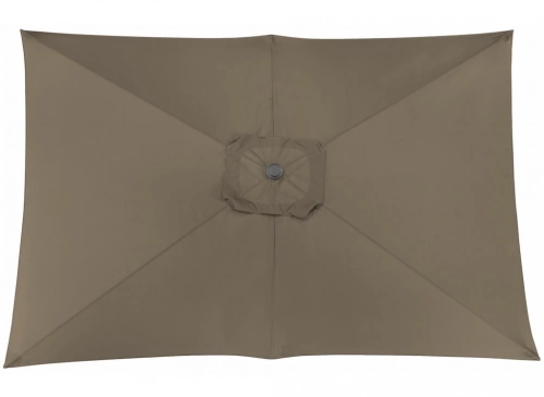 Toile Parasol Mat Droit 3x2 par 6 Polyester 200gr SD - Taupe