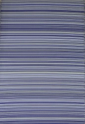 Tapis extérieur polypropylène recyclé 180 x 270 cm – Havane bleu