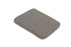 Lot de 8 galettes PICNIC CURV – 40 x 33 x 3,5 cm – Olefin gris