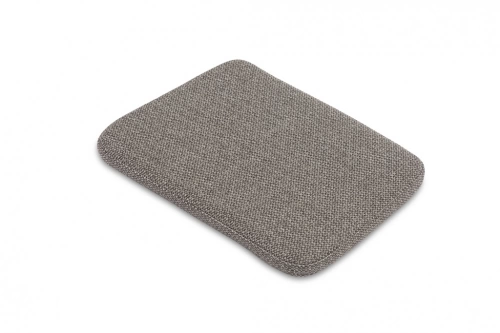 Lot de 8 galettes PICNIC CURV – 40 x 33 x 3,5 cm – Olefin gris