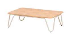 Table basse RIVA – Blanc Teck