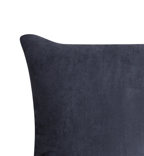 Housse de coussin Newmanchester, bleu H.60 x l.60 cm