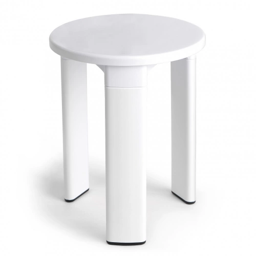 Tabouret à poser, blanc