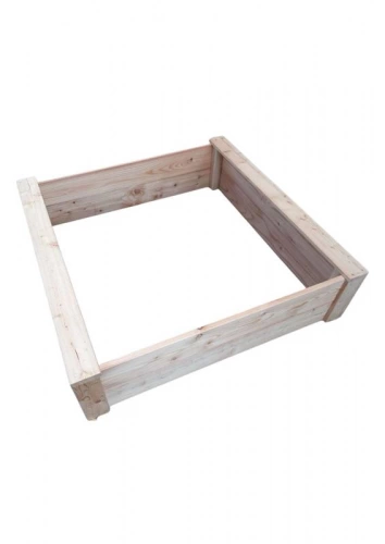 Bac à sable en mélèze AMELIE - 1500x1500x270