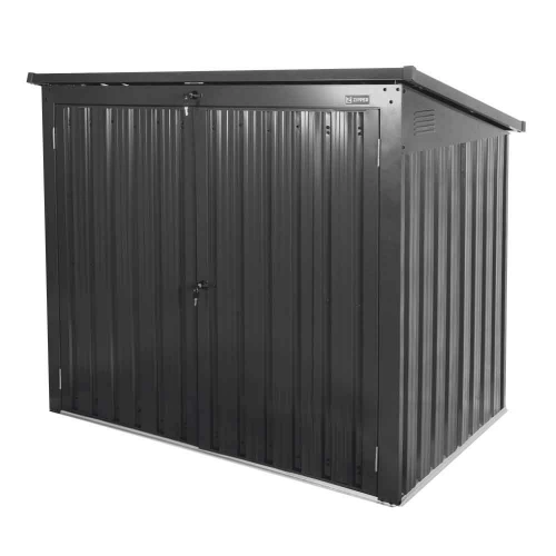 Cache poubelles double - 2 x 240 L